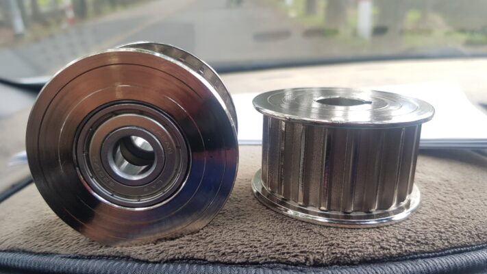 Gia Công Cắt Dây Buly Đai Răng, Mạ Niken