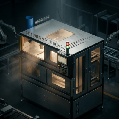 M&aacute;y Phun Sơn Tự Động